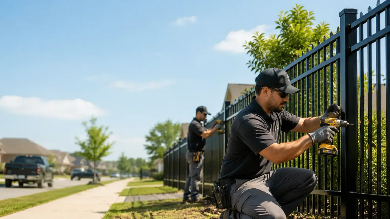 Metal Fence Installation in North Lawrence, NY